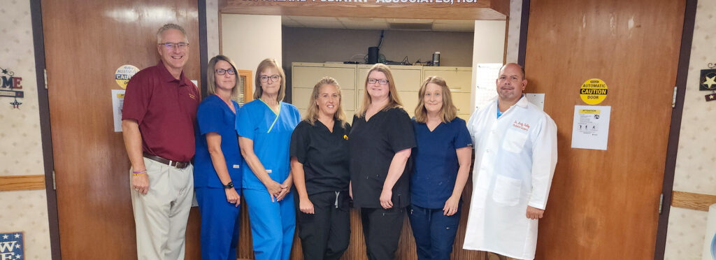 A portrait of the team at Siouxland Podiatry in the Siouxland area of Iowa